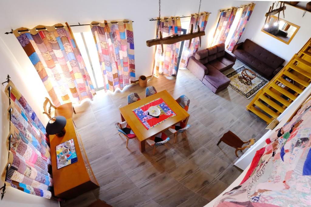 Posezení v ubytování Quinta do Fragoso