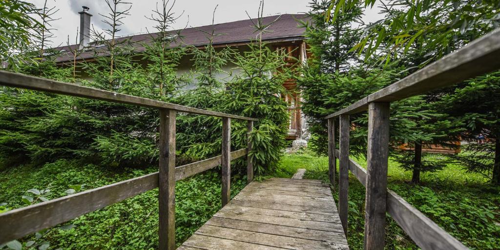 Zahrada ubytování Gazdovský dvor B&B s Mini Wellness