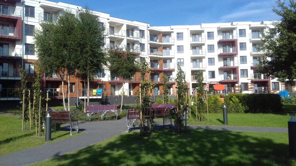 Budova, v ktorej sa apartmán nachádza