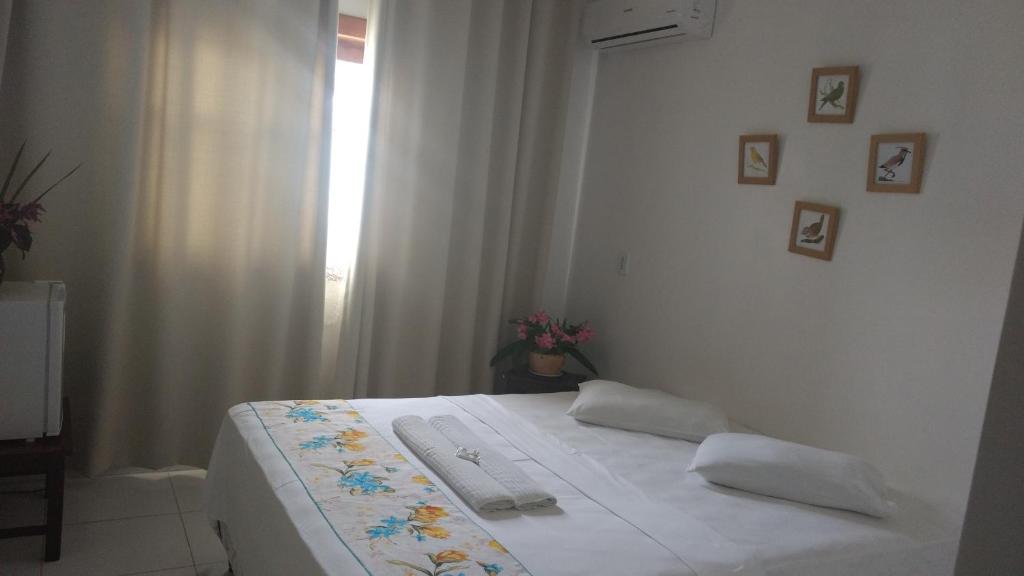 Postel nebo postele na pokoji v ubytování Hotel Vale Verde