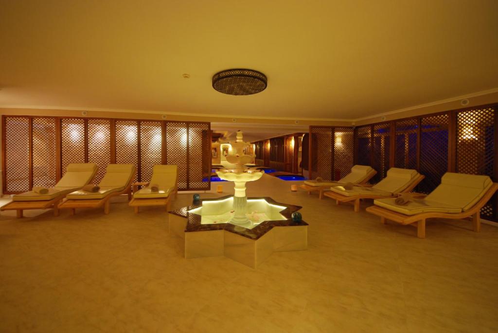 Posezení v ubytování Hotel Aqua