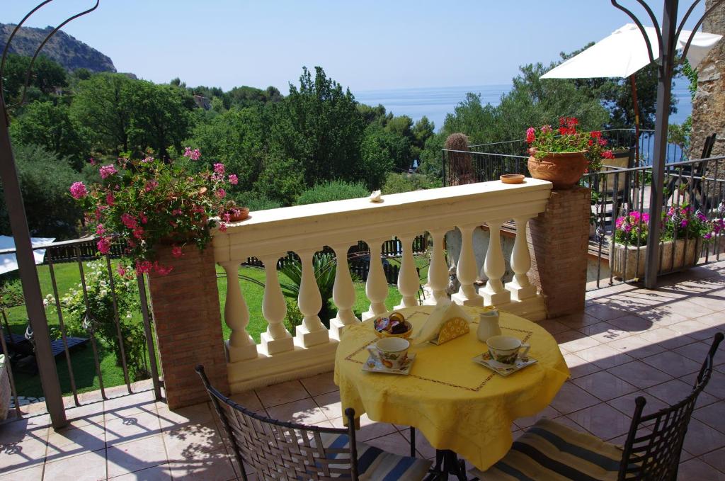 Balkón nebo terasa v ubytování Bed and Breakfast Nefer