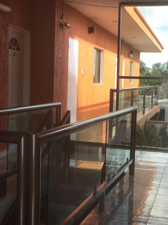 Balkón nebo terasa v ubytování Hotel Posada Mercy