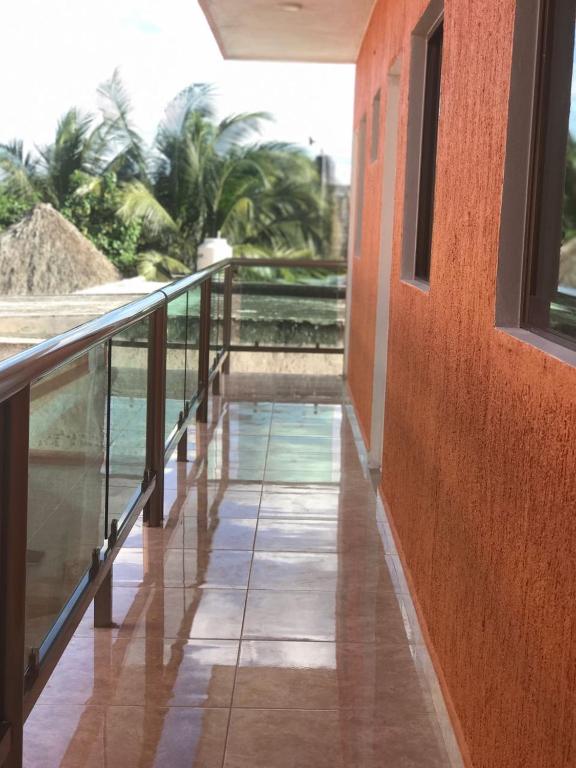 Balkón nebo terasa v ubytování Hotel Posada Mercy