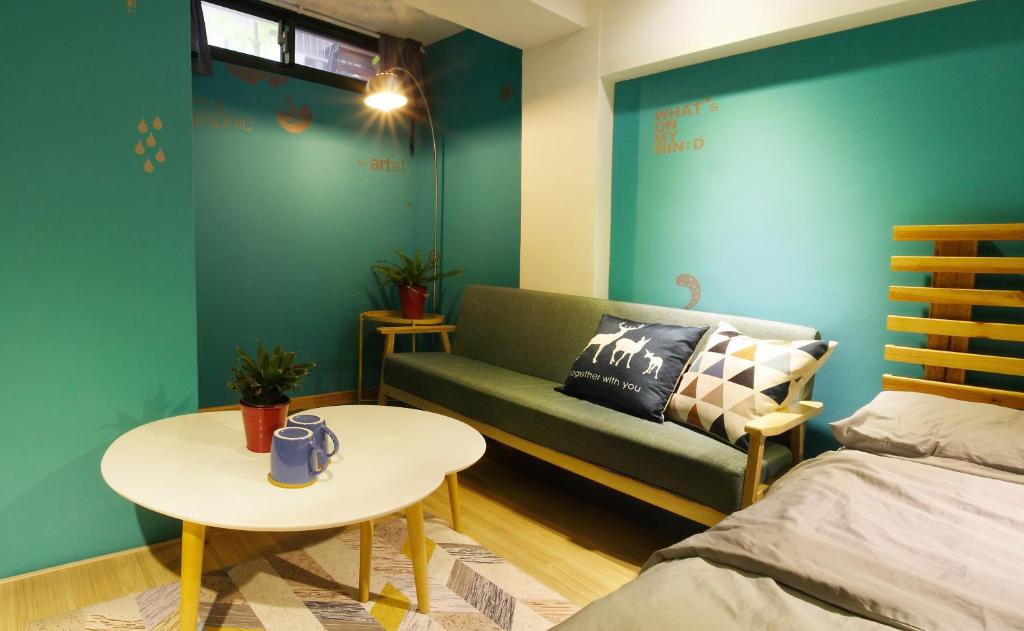Posezení v ubytování Leo Ho Hostel
