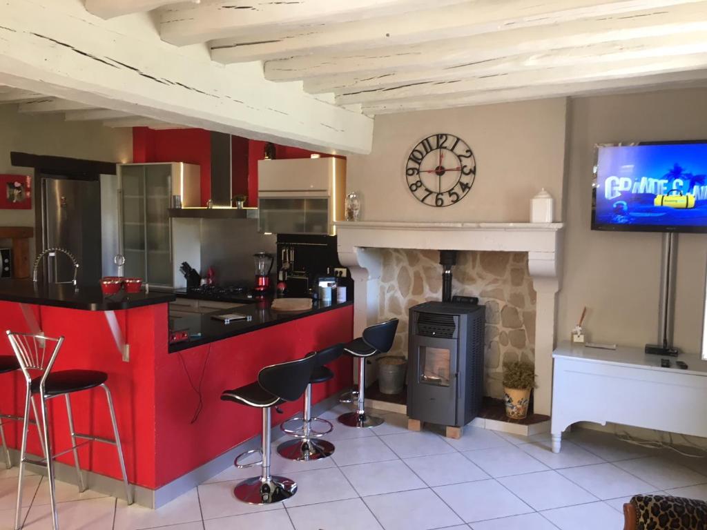 Cuina o zona de cuina de Maison D Helene