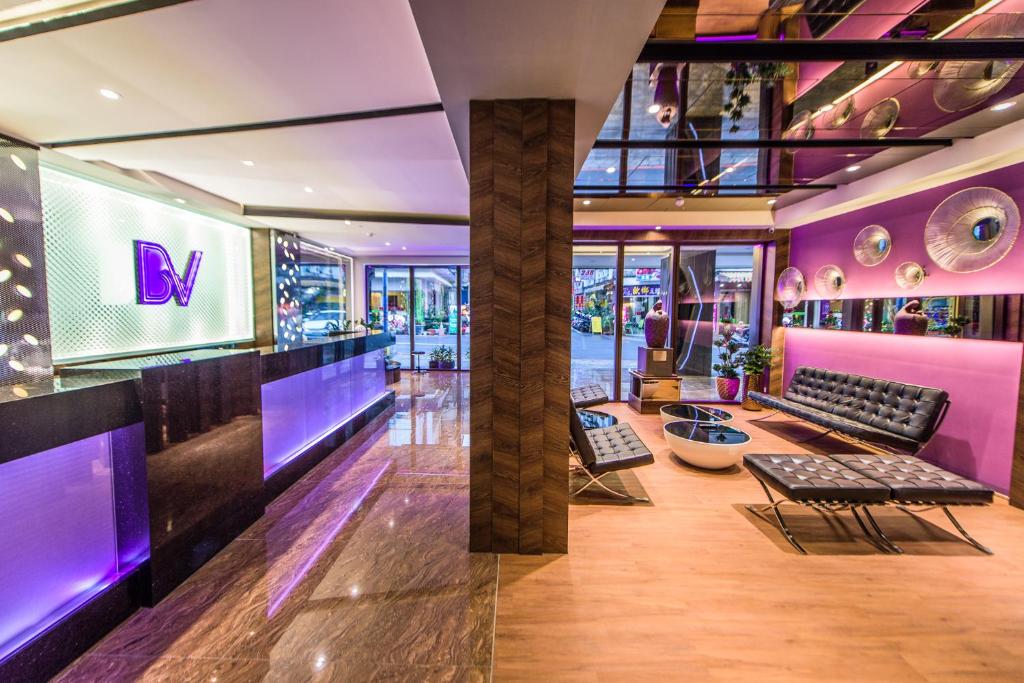 Posezení v ubytování SIX FUKUN HOTEL