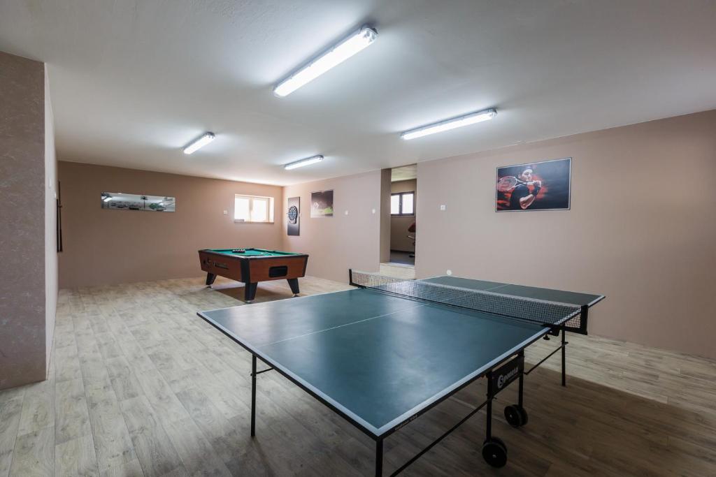 Stolní tenis v ubytování Villa Tea nebo okolí