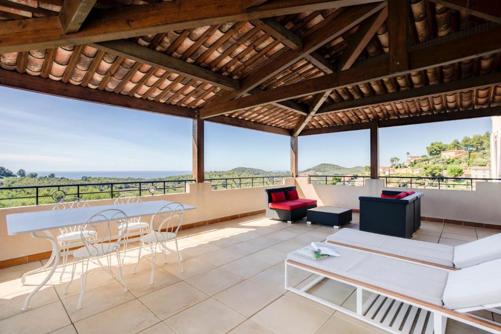 Balkón nebo terasa v ubytování Le Fregate Provence