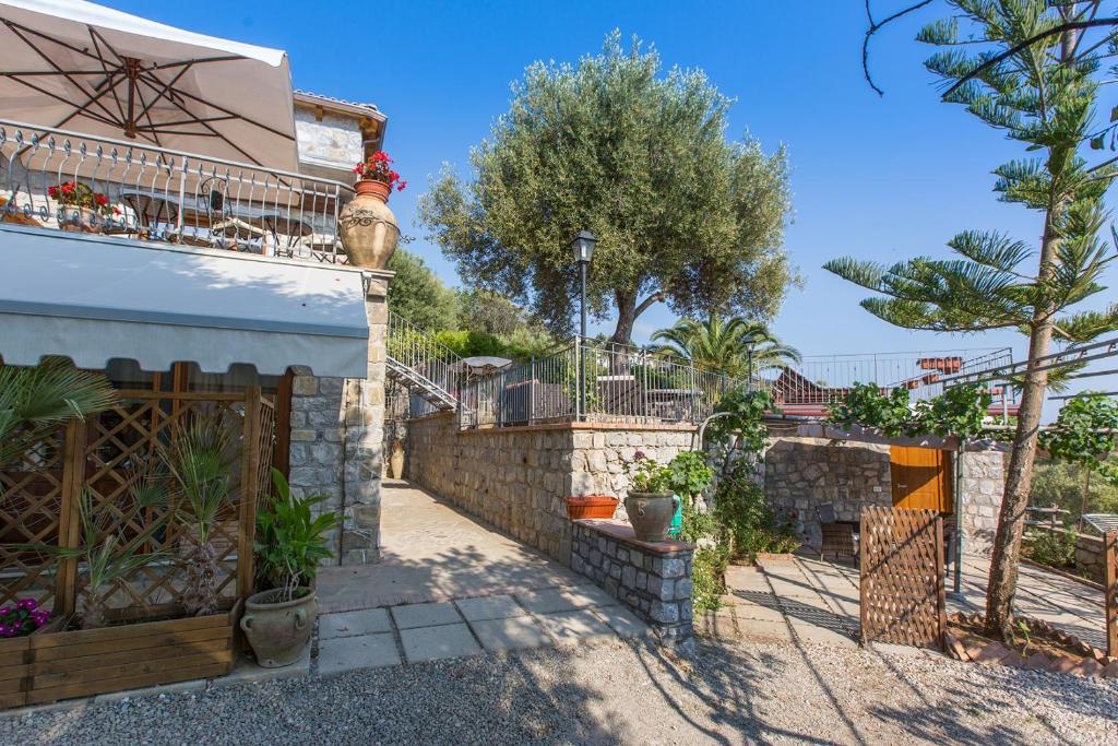 Zahrada ubytování B&B Incanto del Mare
