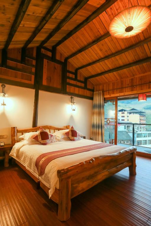 Postel nebo postele na pokoji v ubytování Ridge Inn