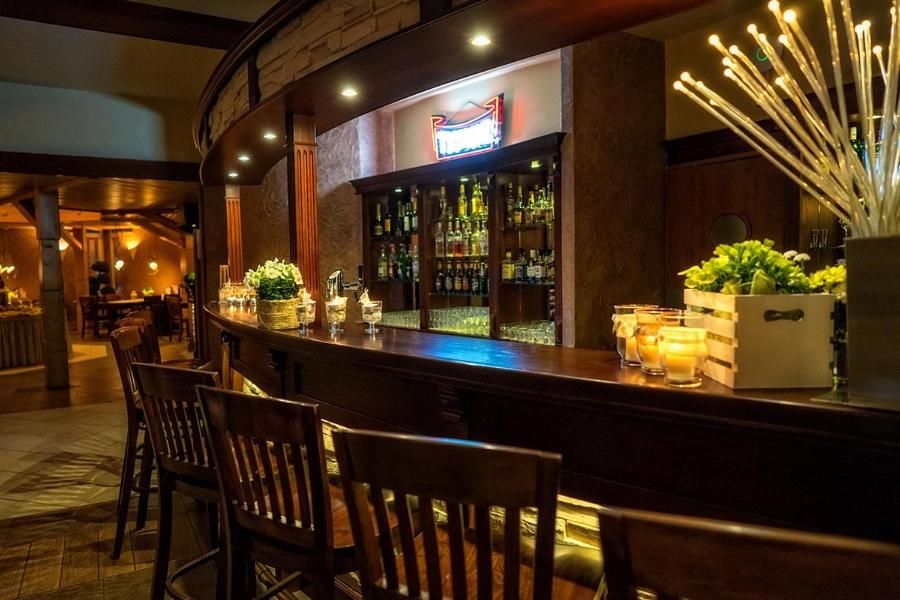 Nápoje v ubytovaní Hotel Pod Gołębiem