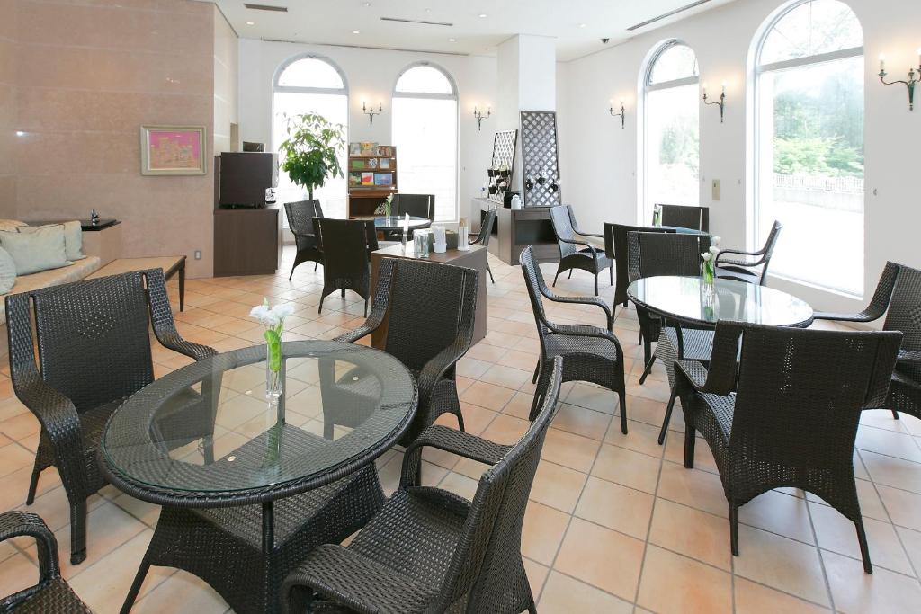 Posezení v ubytování Hotel Floracion Nasu
