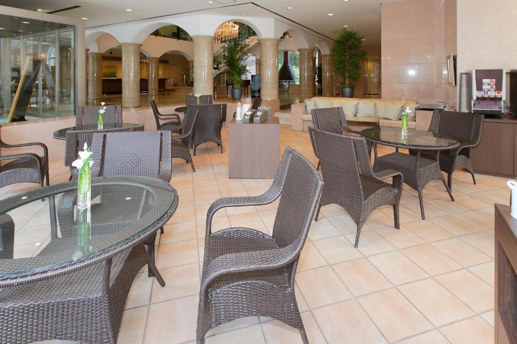 Posezení v ubytování Hotel Floracion Nasu