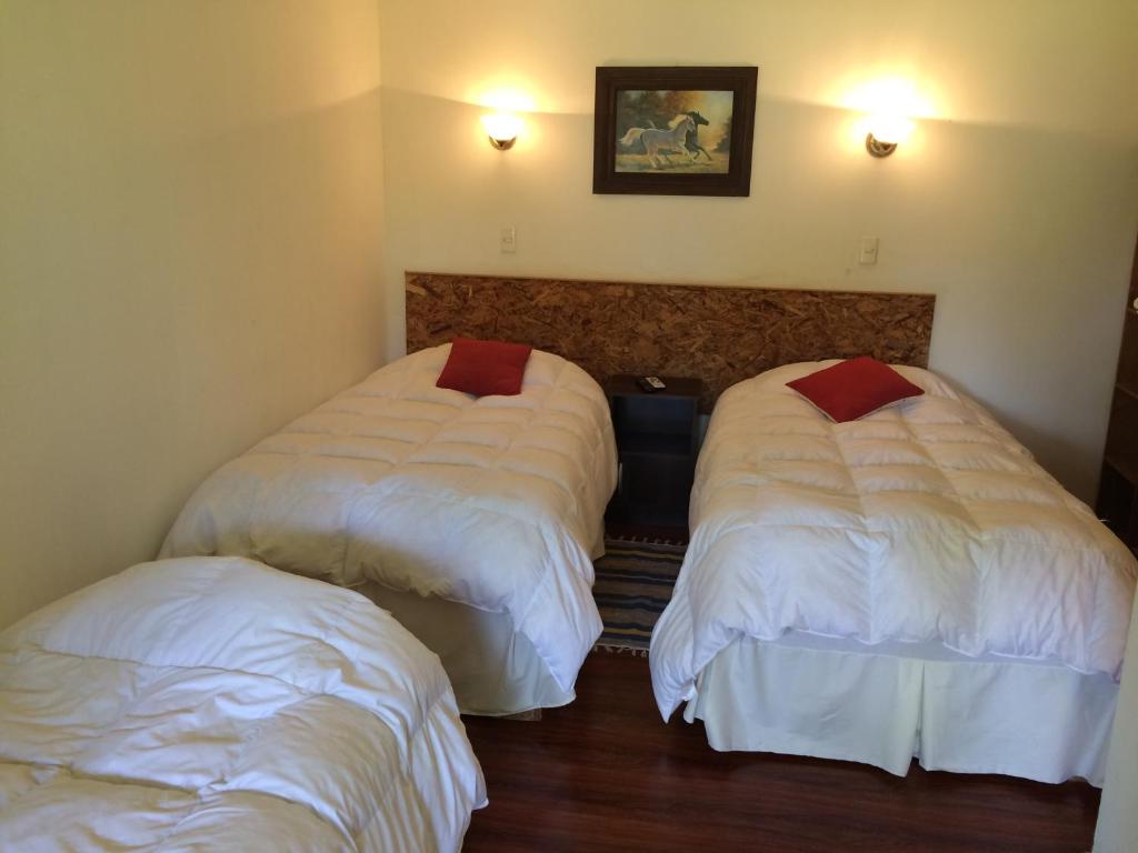 Postel nebo postele na pokoji v ubytování Hotel Haras Casacampo