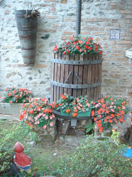Zahrada ubytování B&B Il Torchio