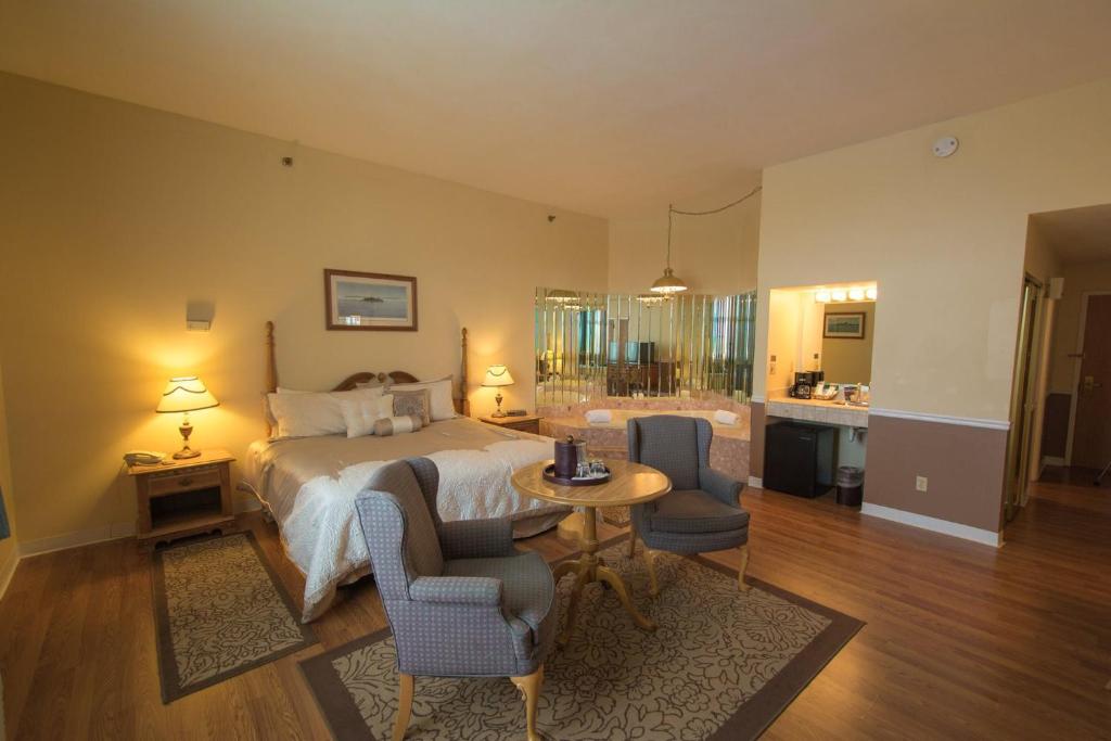 Posezení v ubytování Riveredge Resort Hotel
