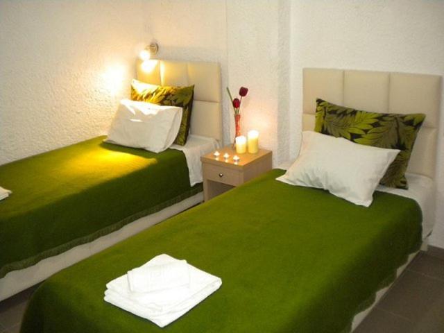 Posteľ alebo postele v izbe v ubytovaní Katerina Studios & Apartments