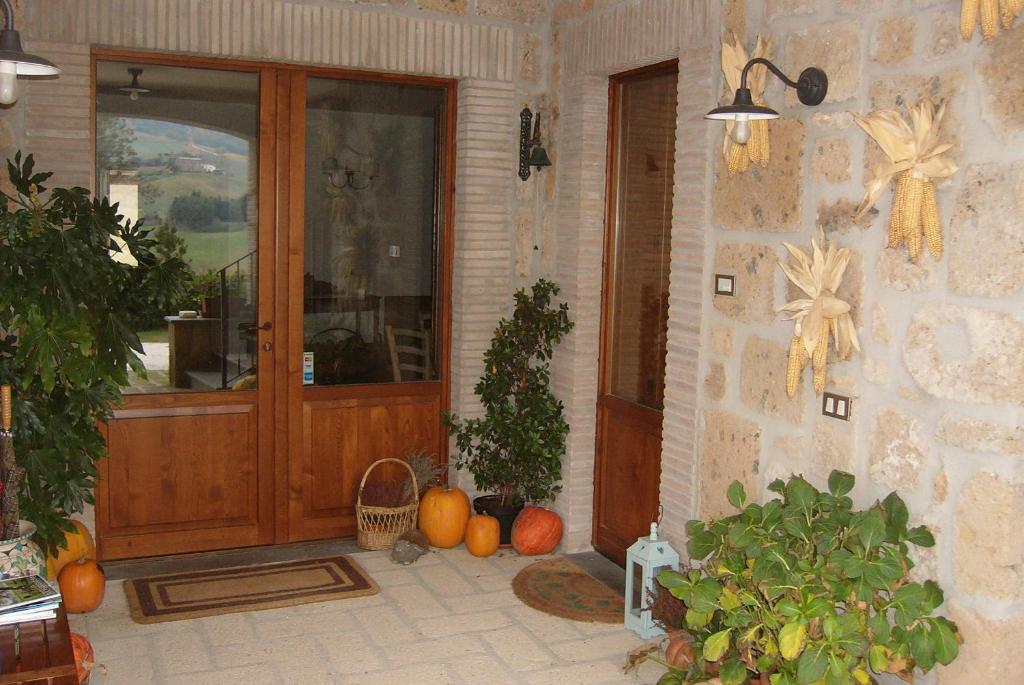 Zahrada ubytování Agriturismo Cioccoleta