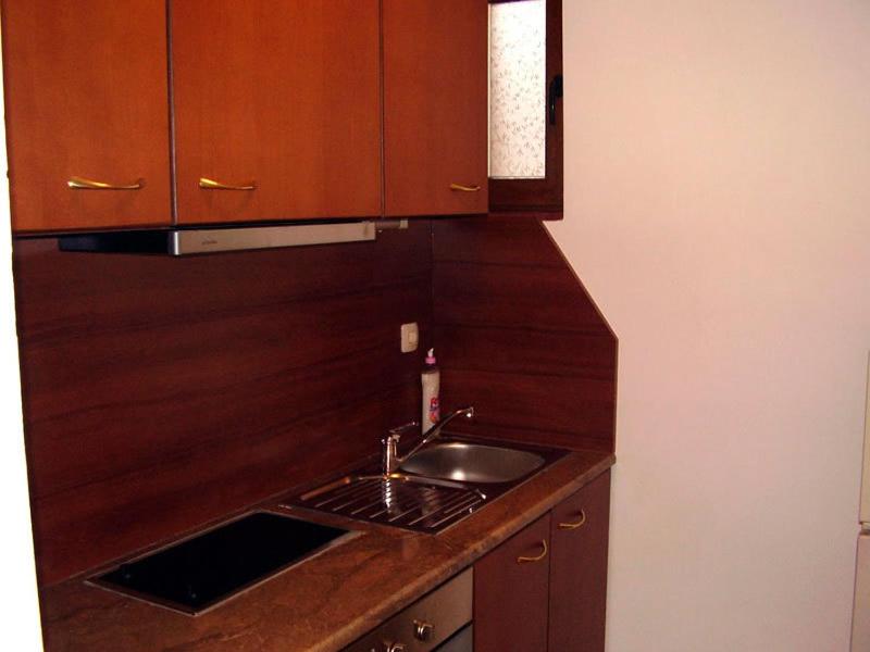Kuchyň nebo kuchyňský kout v ubytování Guesthouse Kiritsovi