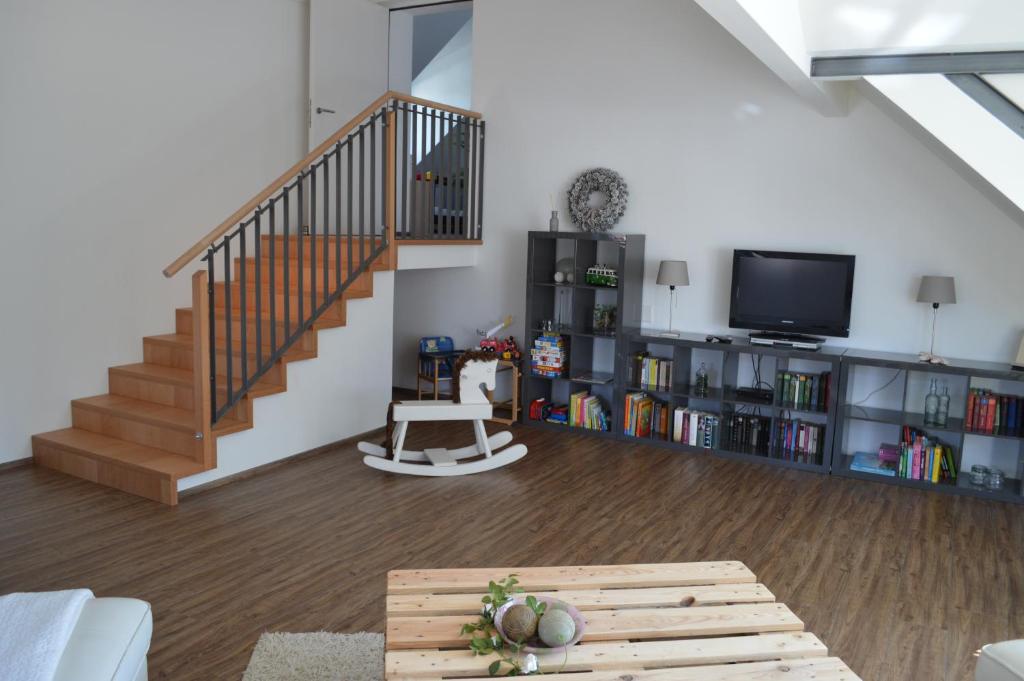 Knihovna v bed and breakfast