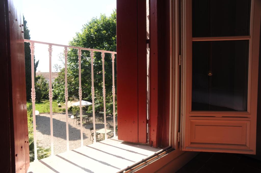 Balkón nebo terasa v ubytování Les Chambres d'Andrea