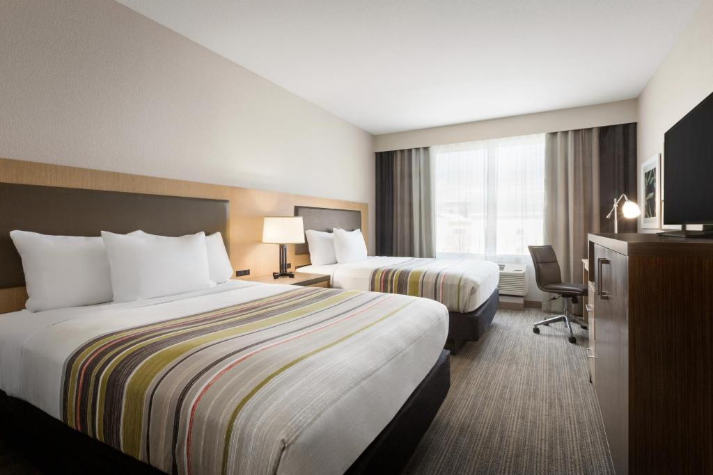 Country Inn & Suites by Radisson, New Braunfels, TX - Chambre Queen Avec Deux Lits Queen