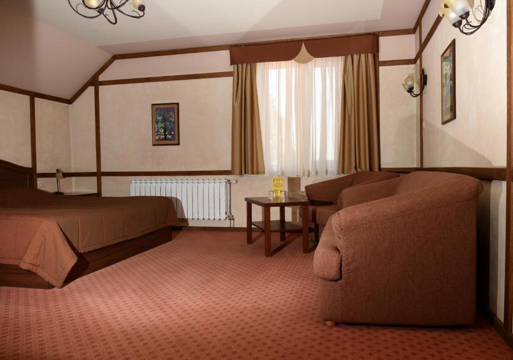 Posezení v ubytování Hotel Complex Bahus