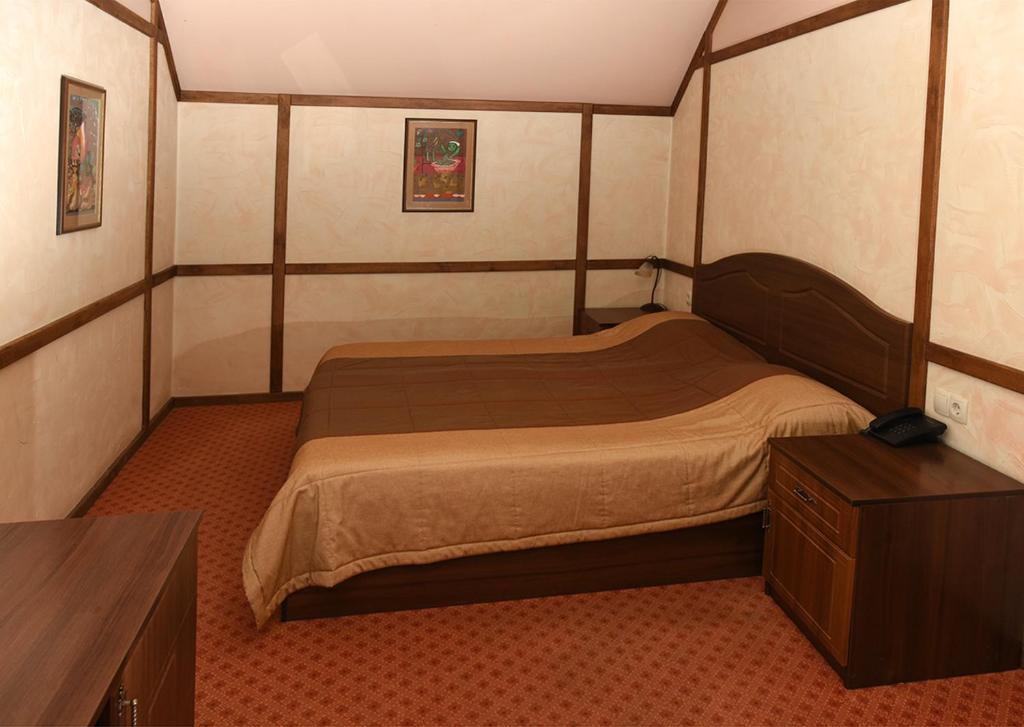 Postel nebo postele na pokoji v ubytování Hotel Complex Bahus