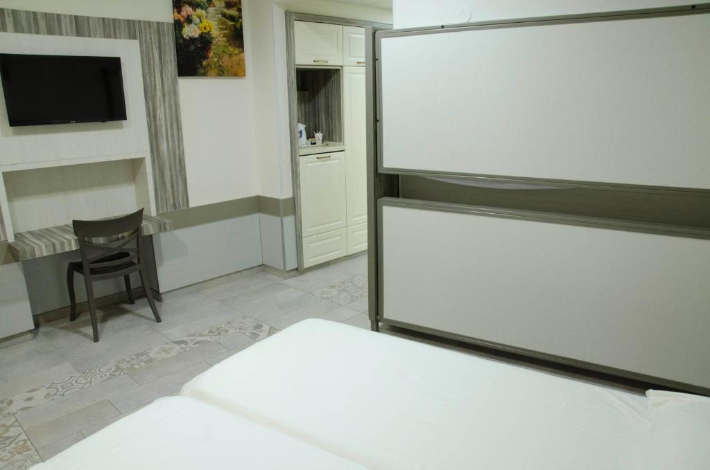 Postel nebo postele na pokoji v ubytování HI - Pkiin Hostel