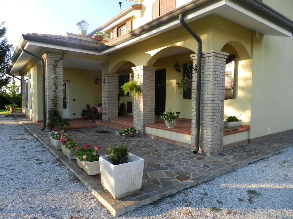 Budova, kde se bed and breakfast nachází