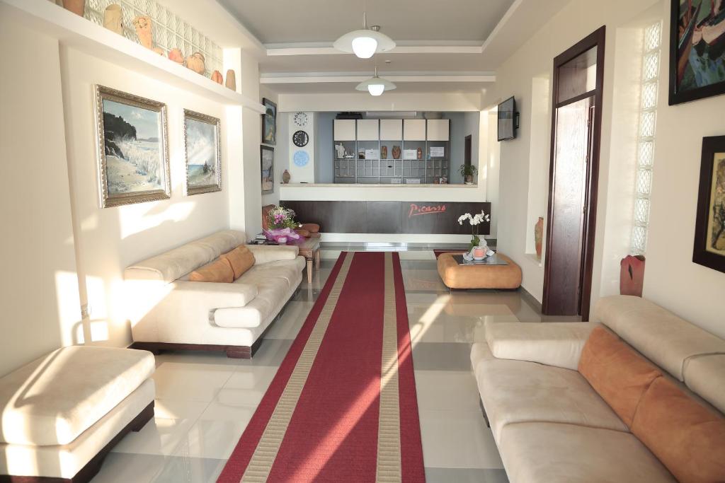 Posezení v ubytování Hotel Picasso