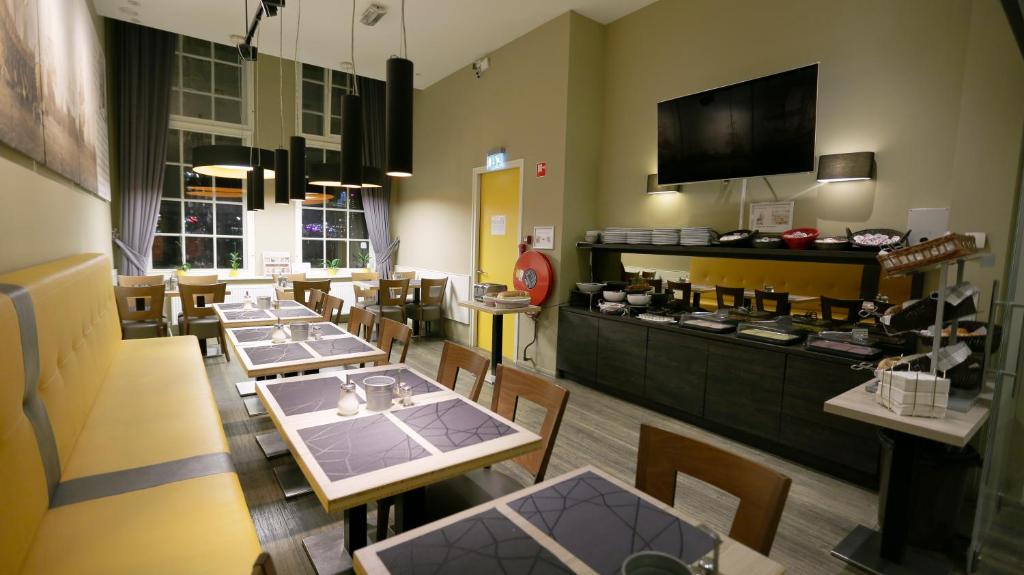 Restaurace v ubytování City Hotel Amsterdam