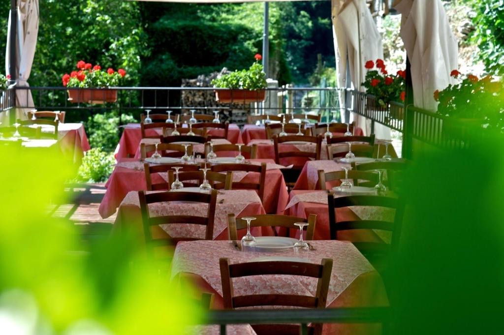 Zahrada ubytování Borgo Isola Santa