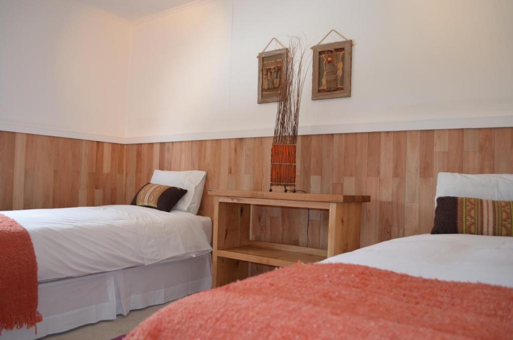 Postel nebo postele na pokoji v ubytování Hotel Aquaterra