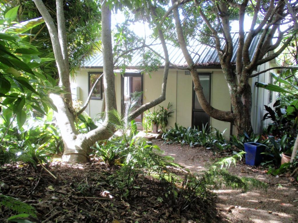 Zahrada ubytování Wharepuke Subtropical Accommodation