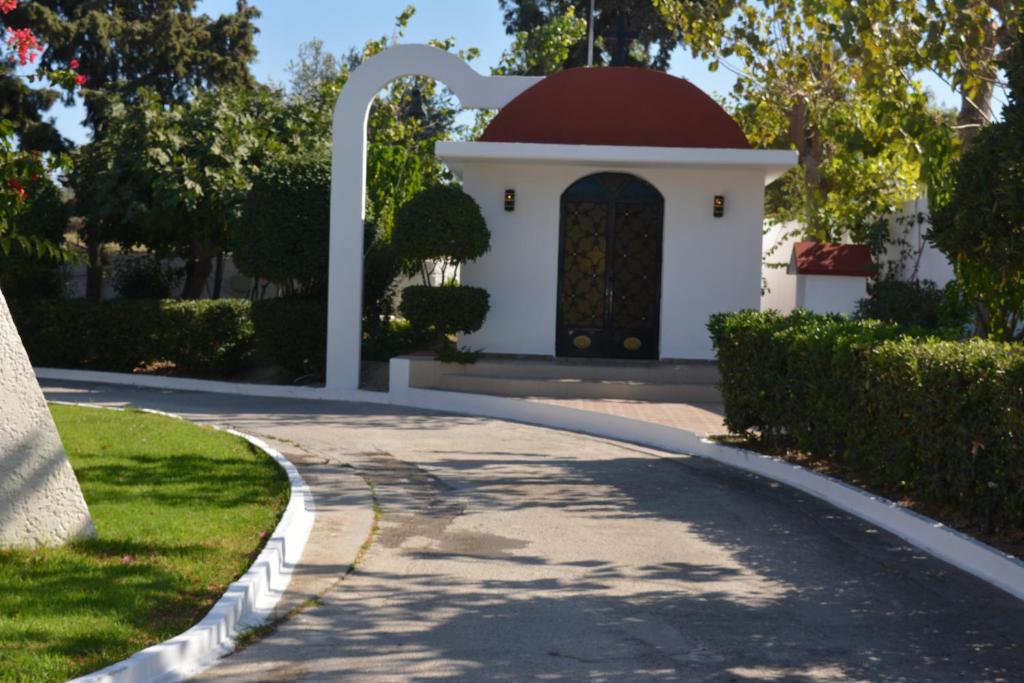 Zahrada ubytování Filerimos Village Hotel