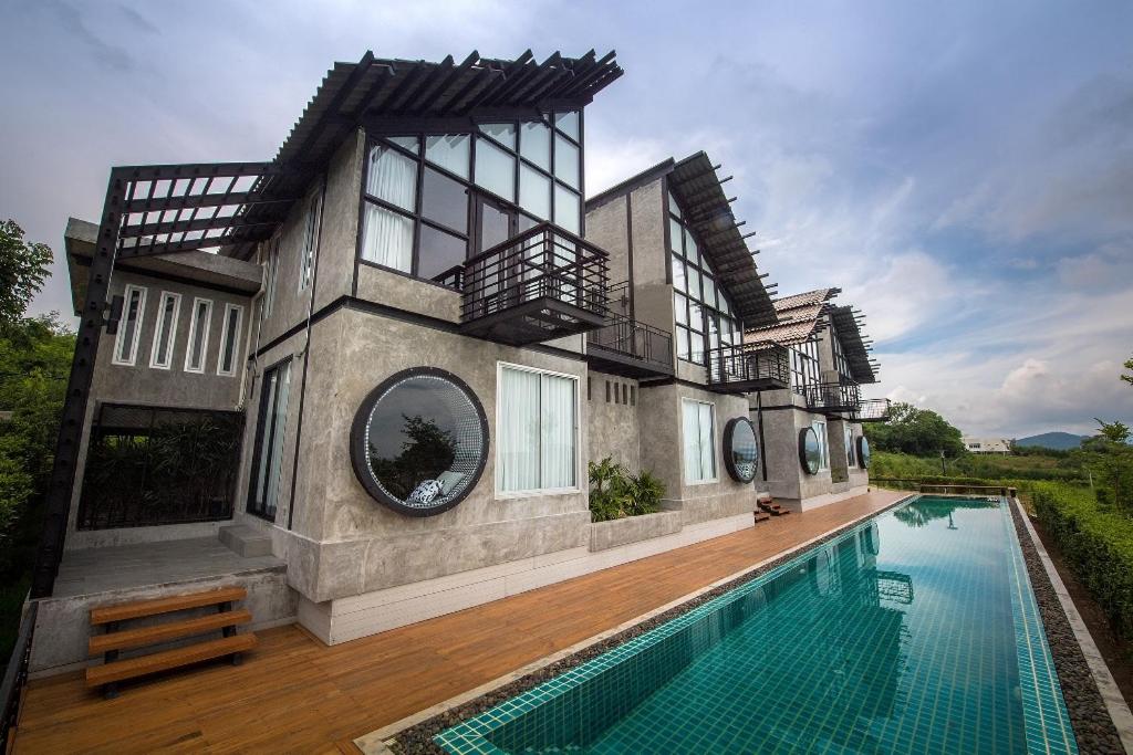 Bazén v ubytování Vino Neste Private Pool Villas nebo v jeho okolí