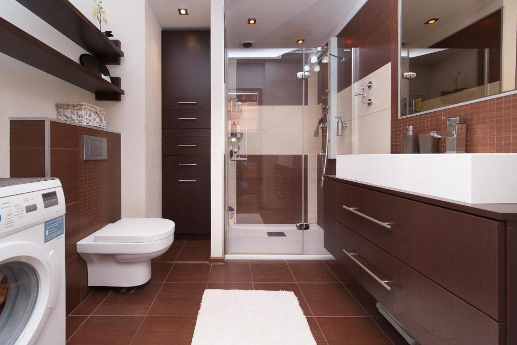 Kúpeľňa v ubytovaní Apartment Gdańsk Seaside & City Center