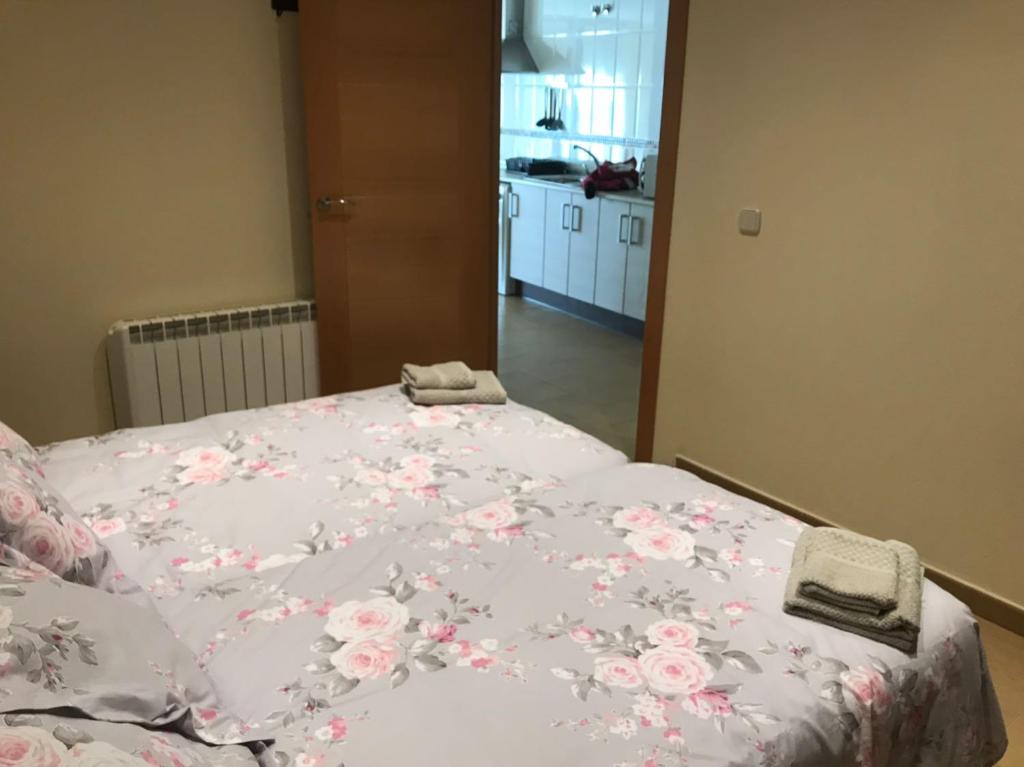 Posteľ alebo postele v izbe v ubytovaní Apartamento La Paloma