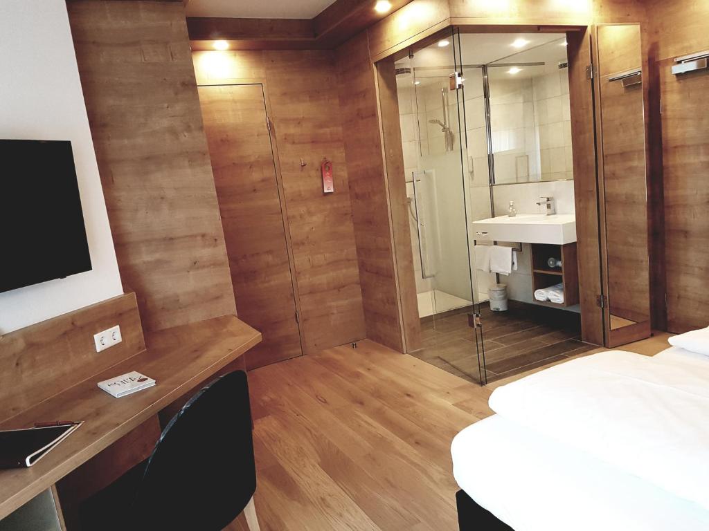 Koupelna v ubytování Hotel Spechtshaardt