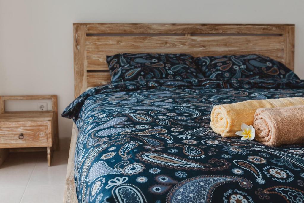 Postel nebo postele na pokoji v ubytování Gerke House