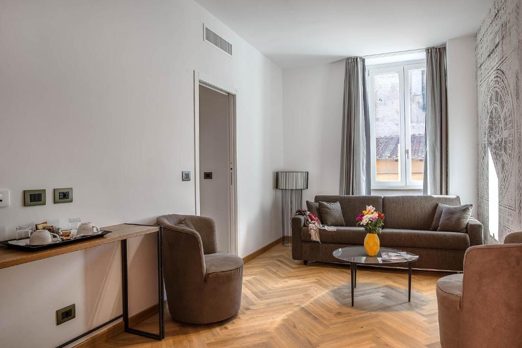 Posezení v ubytování Navona Essence Hotel
