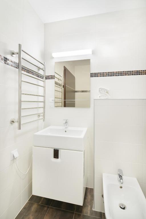 Kúpeľňa v ubytovaní Paulay Downtown Apartments