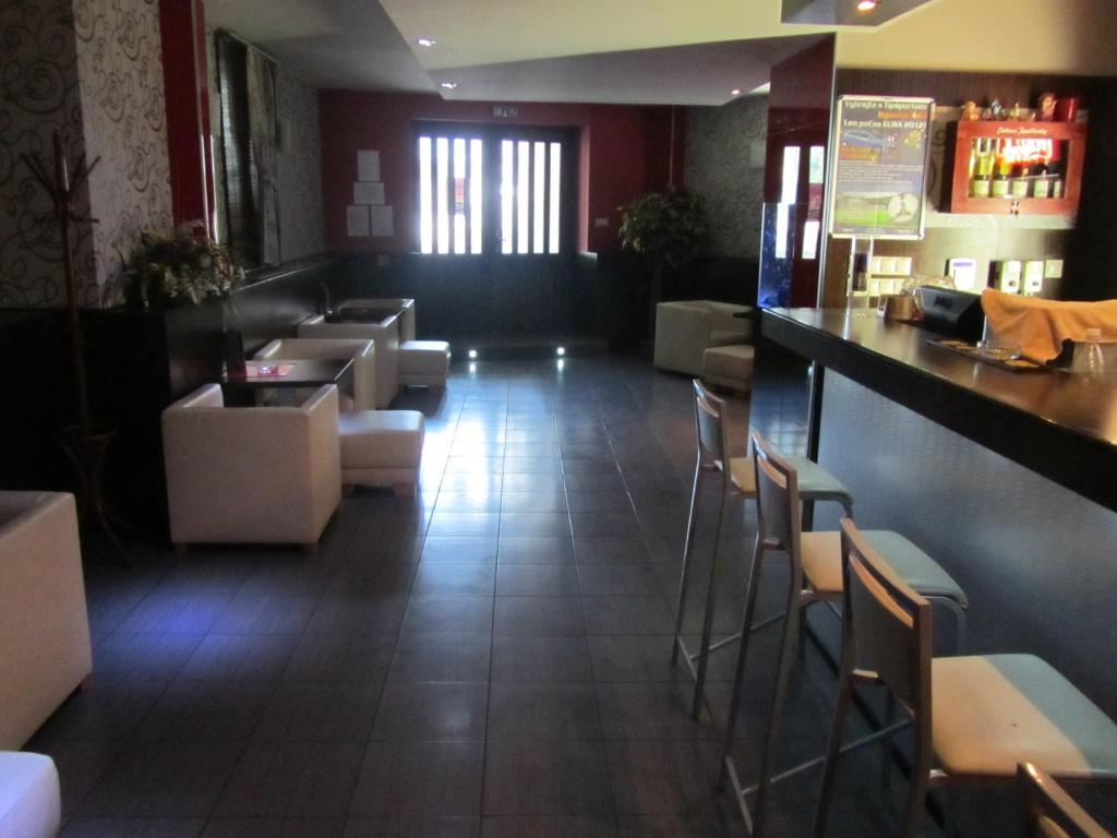 Lounge nebo bar v ubytování Penzion Pri Parku