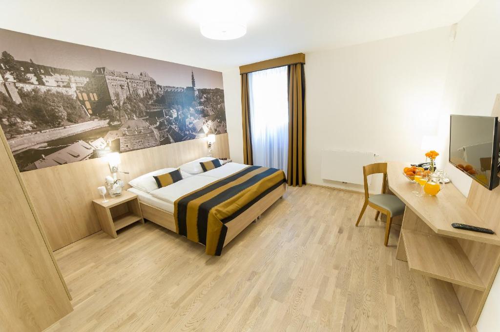 Garni hotel Castle Bridge - Deluxe Double Or Twin Room With River View