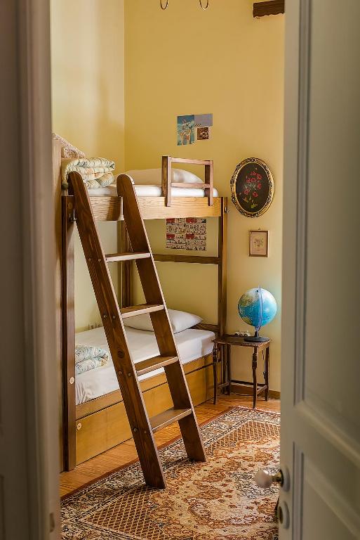 Posteľ alebo postele v izbe v ubytovaní Athens Quinta