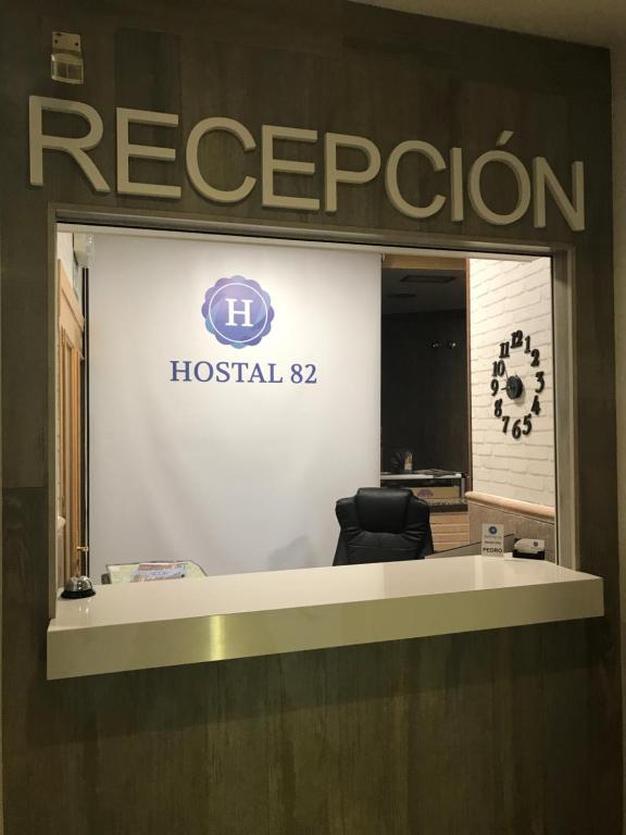 Vstupní hala nebo recepce v ubytování Hostal 82