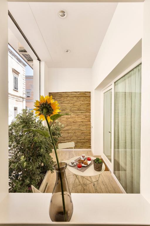 Posedenie v ubytovaní Alla Vecchia Porta 16