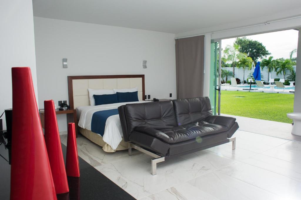 Posezení v ubytování Hotel Aqua Spa & Resort
